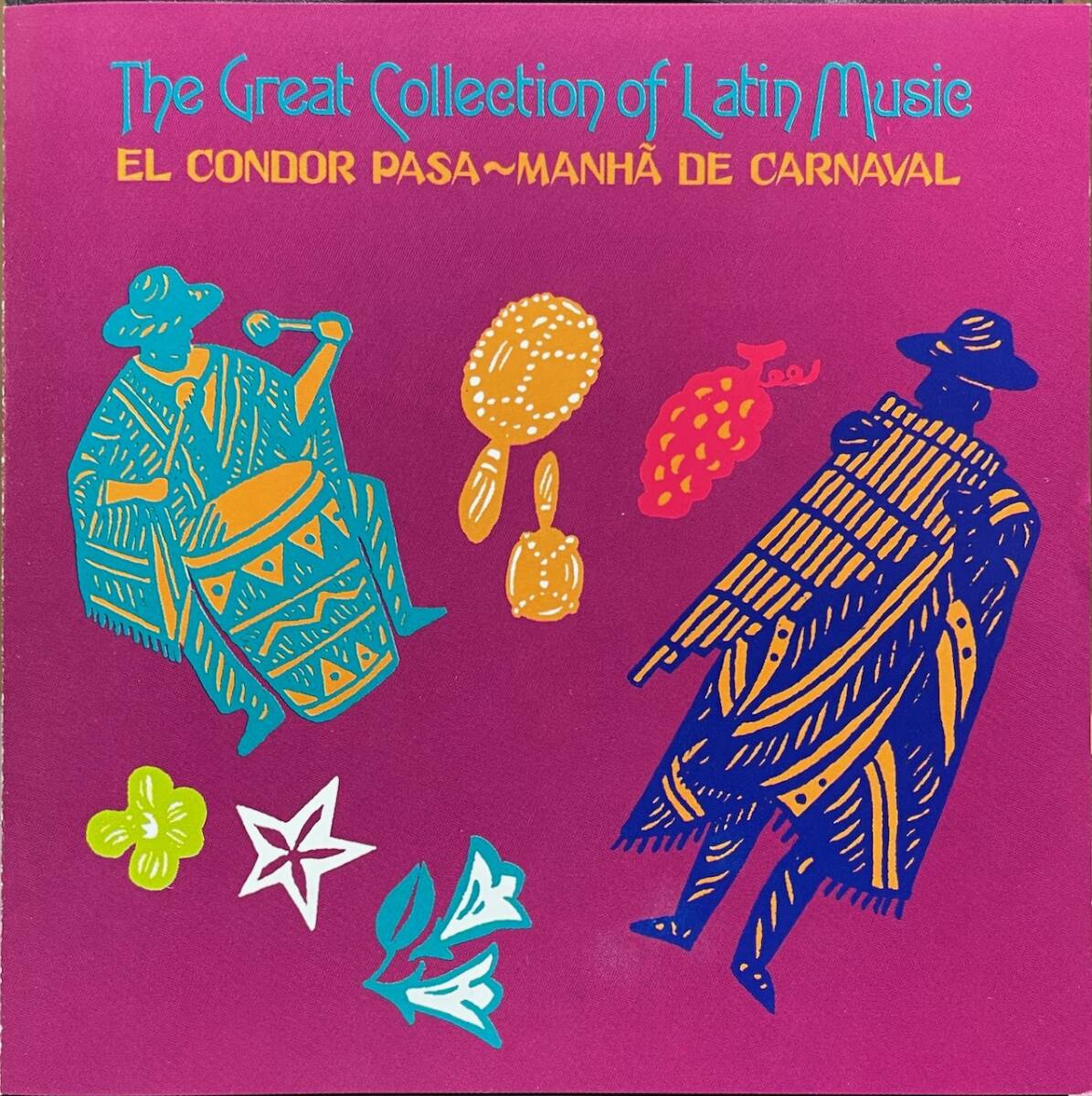 (C21Z)☆フォルクローレコンピ/The Great Collection of Latin Music/コンドルは飛んでいく〜オルフェの歌/クリスティーナとウーゴほか☆拍卖