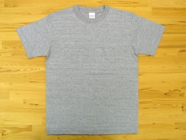 Printstar 00085-CVT 5.6ozヘビーウェイトTシャツ XXLサイズ 1枚 杢グレー 無地 プリントスター085 ネコポス350円発送可 灰 2XL拍卖