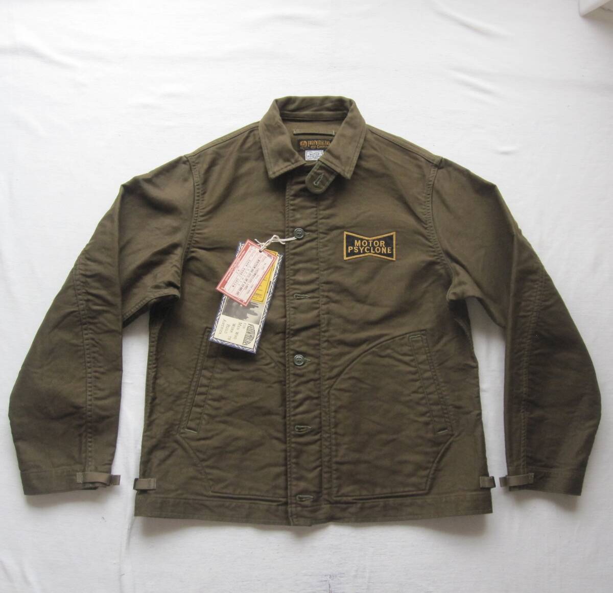 ☆新品 フリーホイーラーズ デッキワーカージャケット "CHOP EM" (42) DECK WORKER JACKET / FREEWHEELERS フリーホイラーズ拍卖