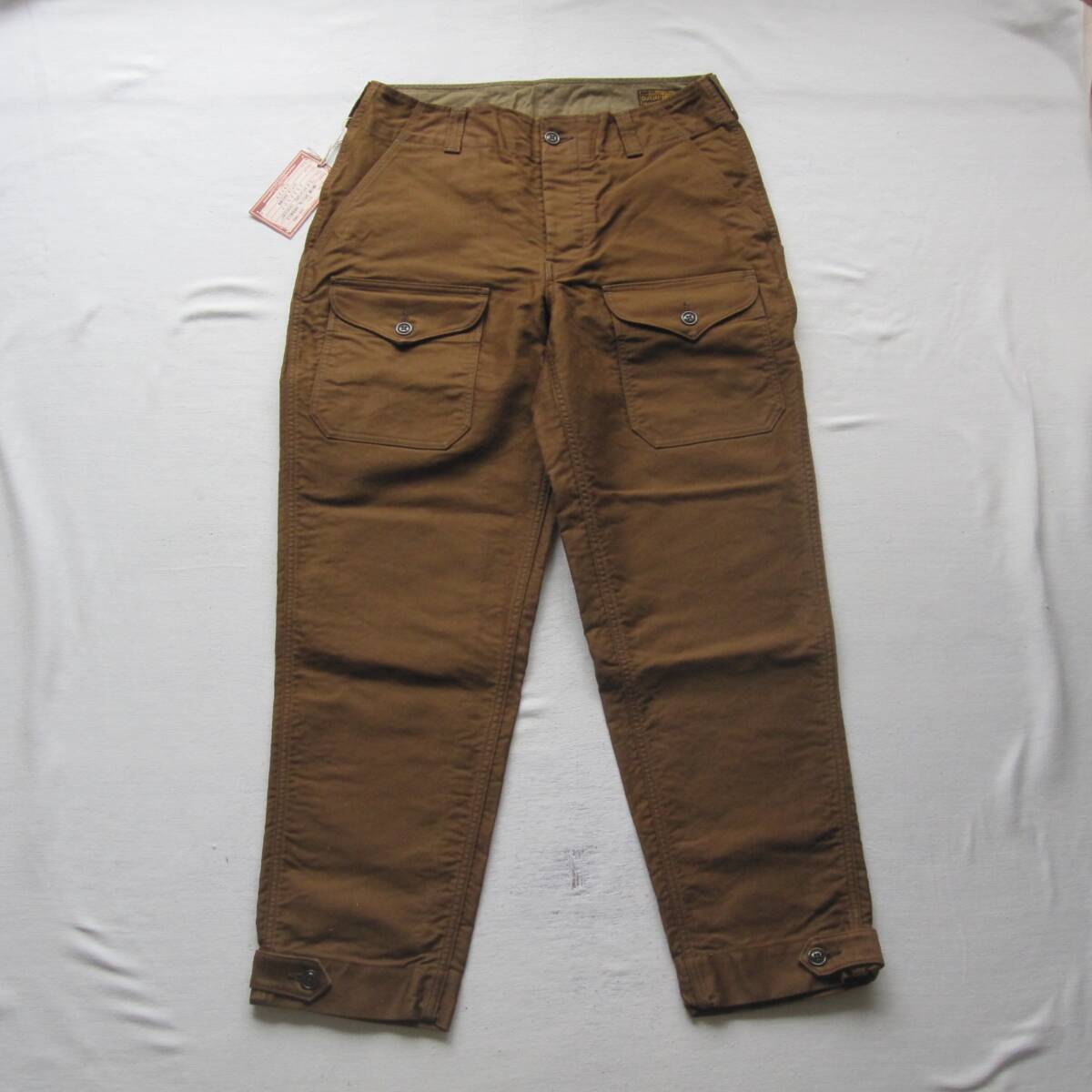 ☆新品 フリーホイーラーズ S-8 AVIATORS' TROUSERS (34) SEPIA BROWN / アヴィエイターズ トラウザーズ / FREEWHEELERS / ワークパンツ拍卖
