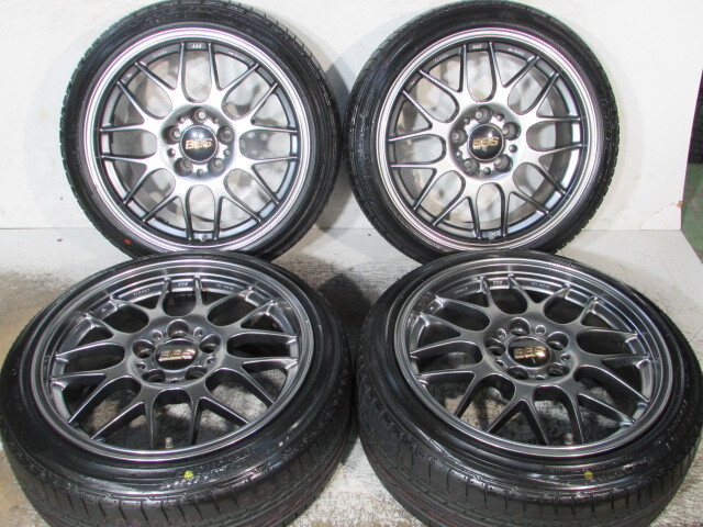☆BBS■RG-R■RG721■ビービーエス■FORGED/鍛造■114.3-5H/17-8J/+32■195/45R17■ブリヂストン■POTENZA■RE050A■スイフトスポーツ.CR-Z拍卖