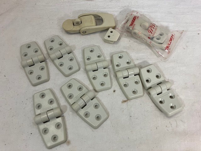 TAKIGEN パッチン錠 蝶番 9点 セット拍卖