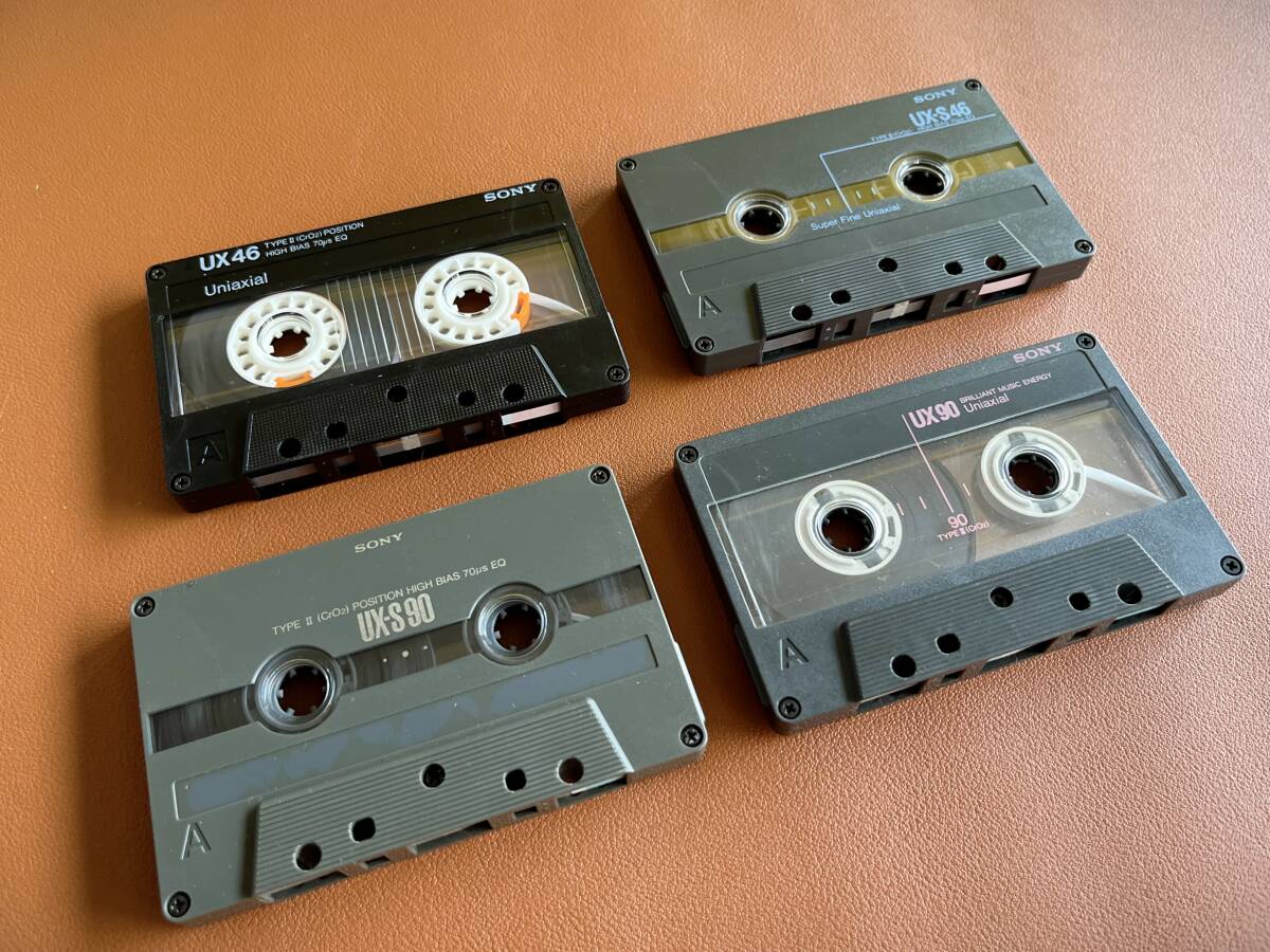 【送料無料】SONY UX-S90 UX-S46 UX90 UX46 ハイポジション カセットテープ 中古拍卖