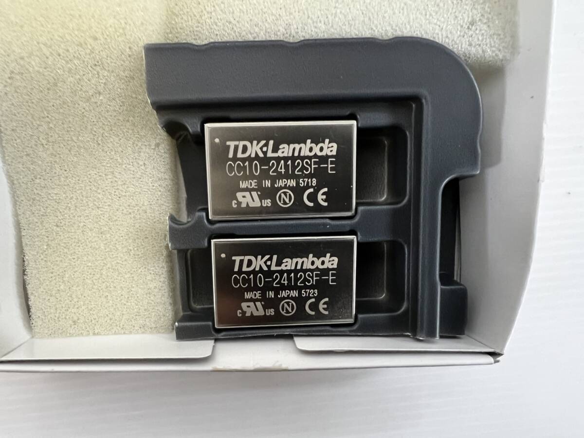 (JT2507)TDK-Lambda DC-DCコンバータ CC10-2412SF-E 2個入 拍卖