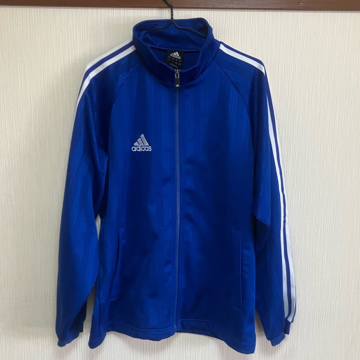 アディダス★ジャージ★青★ブルー★拍卖