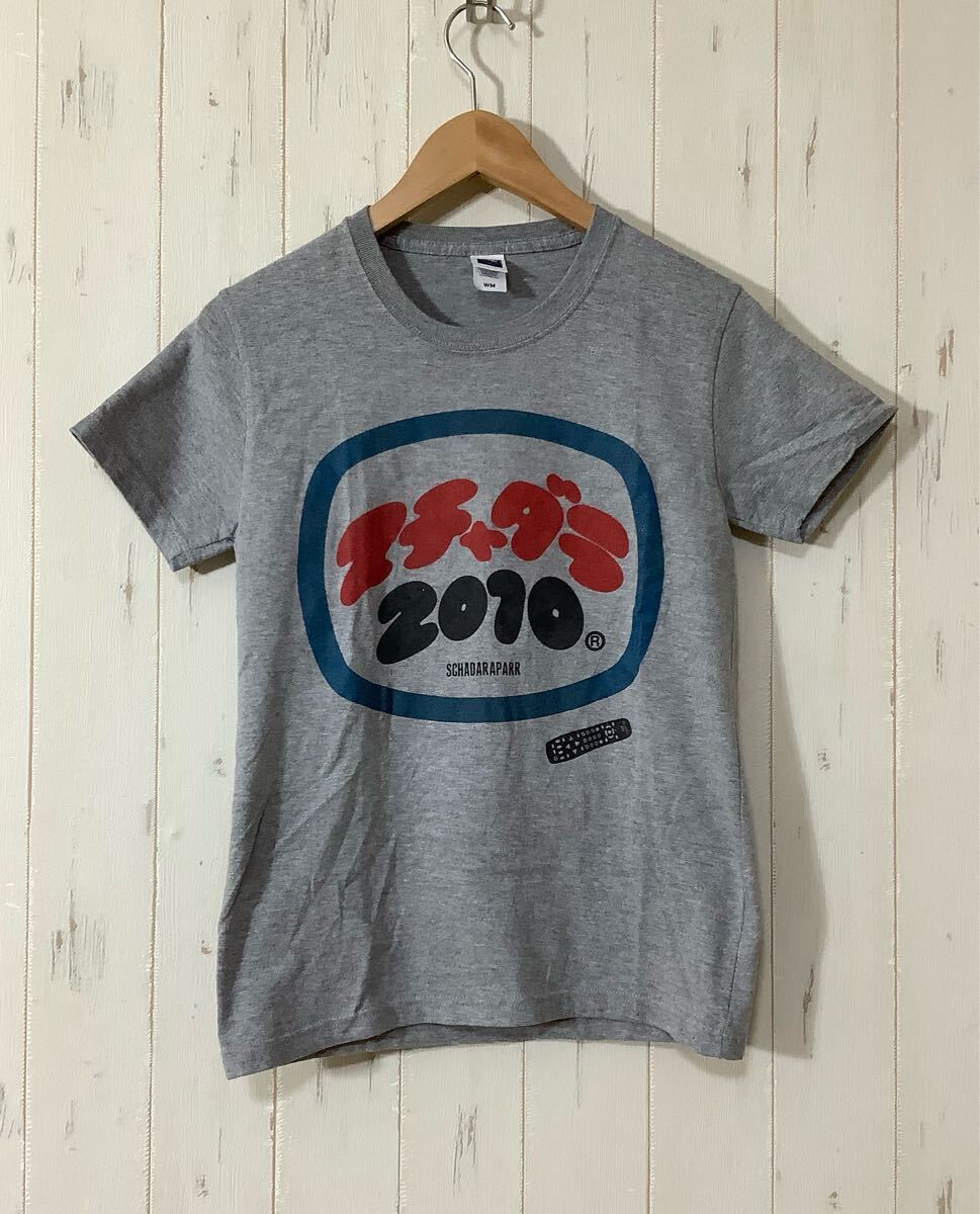 ぬ1690 スチャダラパー 2010 ライブT ツアーT 半袖Tシャツ M レディース グレー 20周年記念ライブ 拍卖