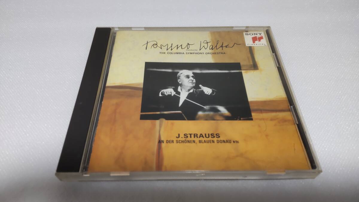 C1166 「CD」 ワルター/ヨハンシュトラウス名曲集/コロンビア交響楽団 美しく青きドナウ SRCR-8735拍卖