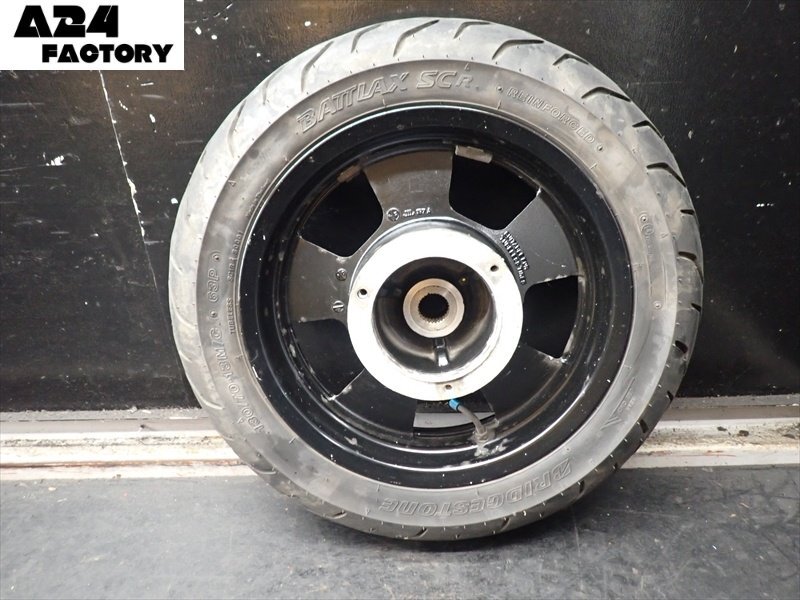 G2R7-0702 ヤマハ マグザム リアホイール タイヤ 【SG21J-000*** 2007年式 動画有】拍卖