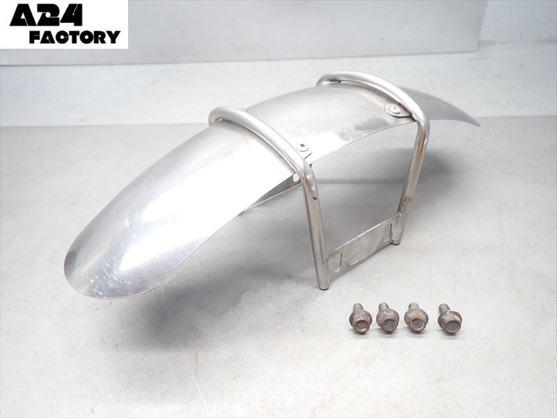 G1R7-0709 ヤマハ SR400 希少♪ ペイトンプレイス ショート フロントフェンダー 社外 【1JR-308*** 1994年式】拍卖