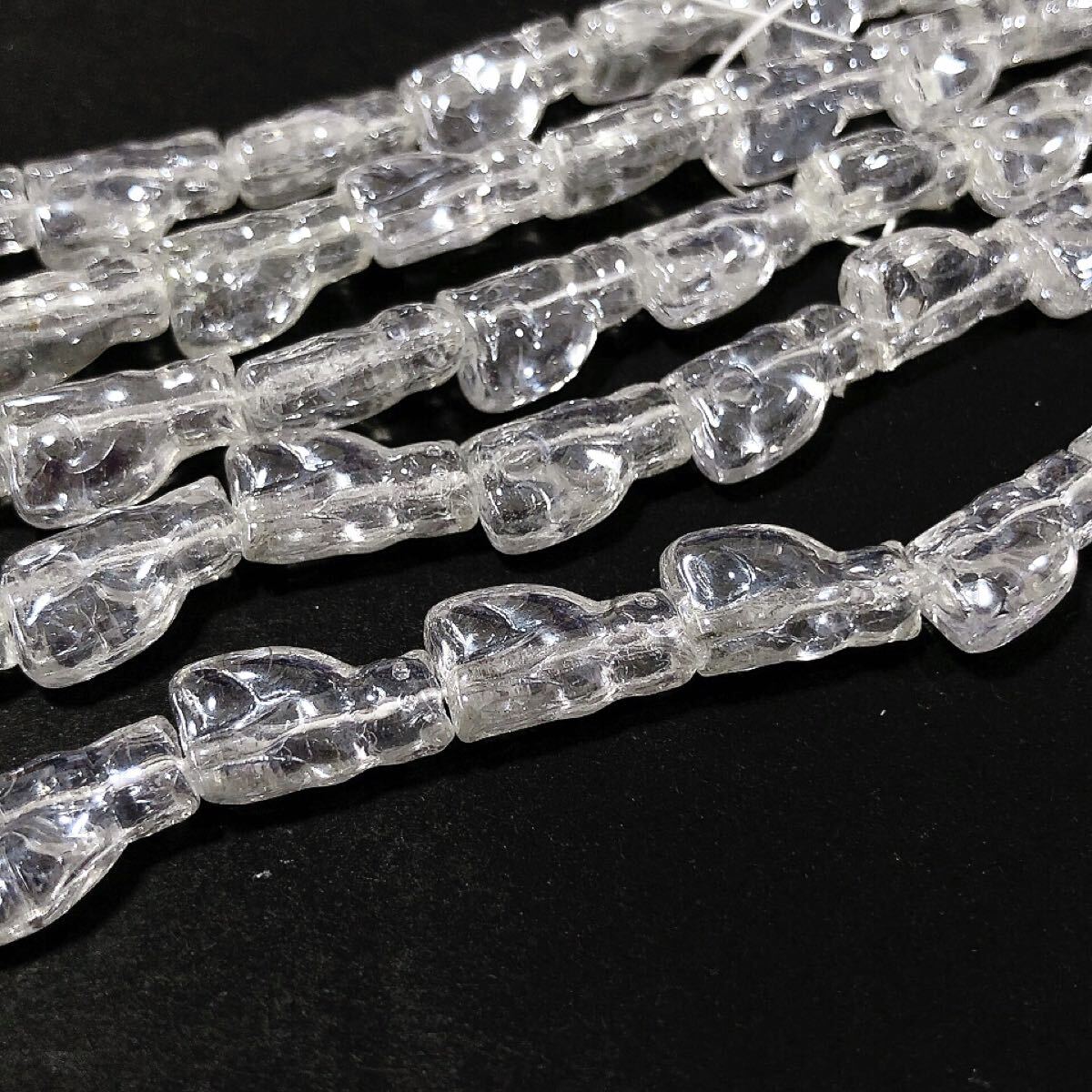 お座り猫4個 チェコビーズ lc拍卖