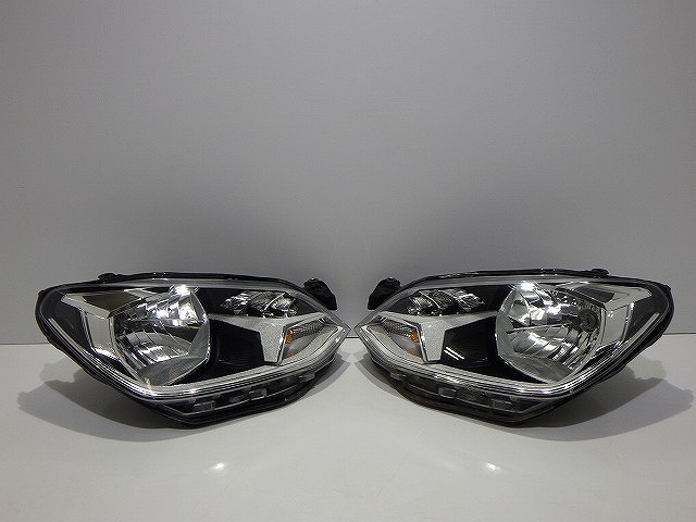 アップ UP ヘッドライト左右 ハロゲン AACHY 後期 1S2941016AA コーティング 綺麗 250630044拍卖