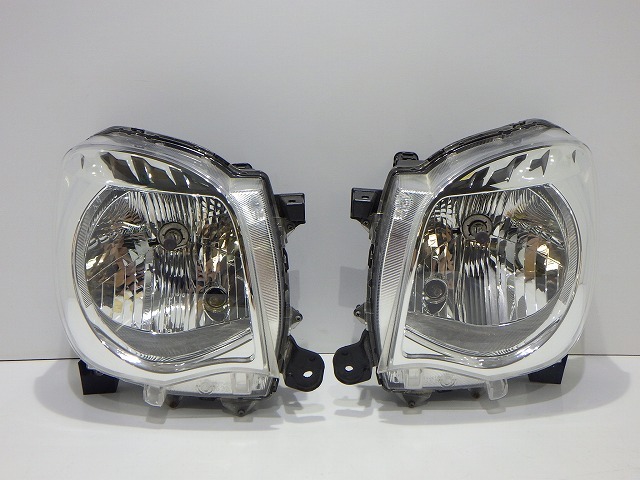 モコ ヘッドライト 左右 ハロゲン MG33S P9638 レベ付 コーティング 綺麗 250725175拍卖