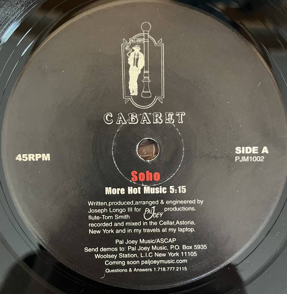 【12】SOHO / MORE HOT MUSIC b/w KEEP IT TOGETHER:pal joey拍卖