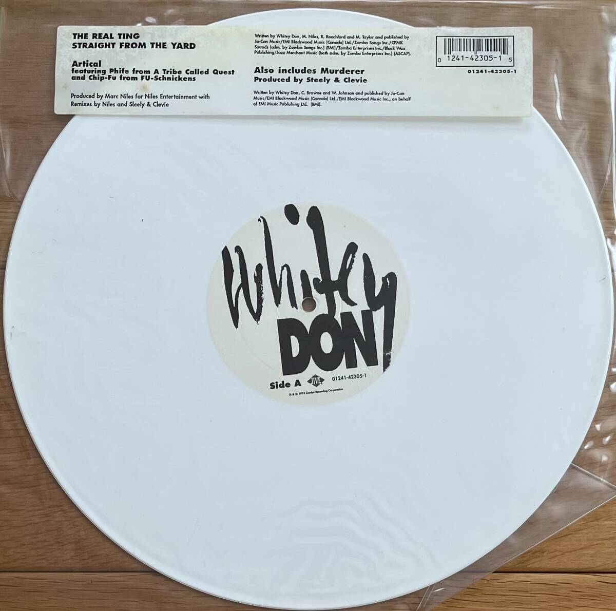 【12】希少盤:WHITEY DON / ARTICAL:phife dawg a tribe called quest fu-schnickens拍卖