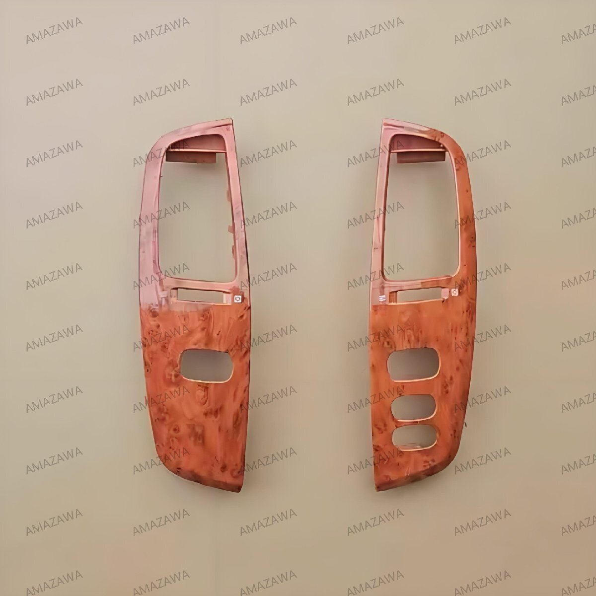 97-07年式ランドクルーザー100系対応 内装エアコン吹き出し口カバー 銀色/木目調 高級感アップ拍卖