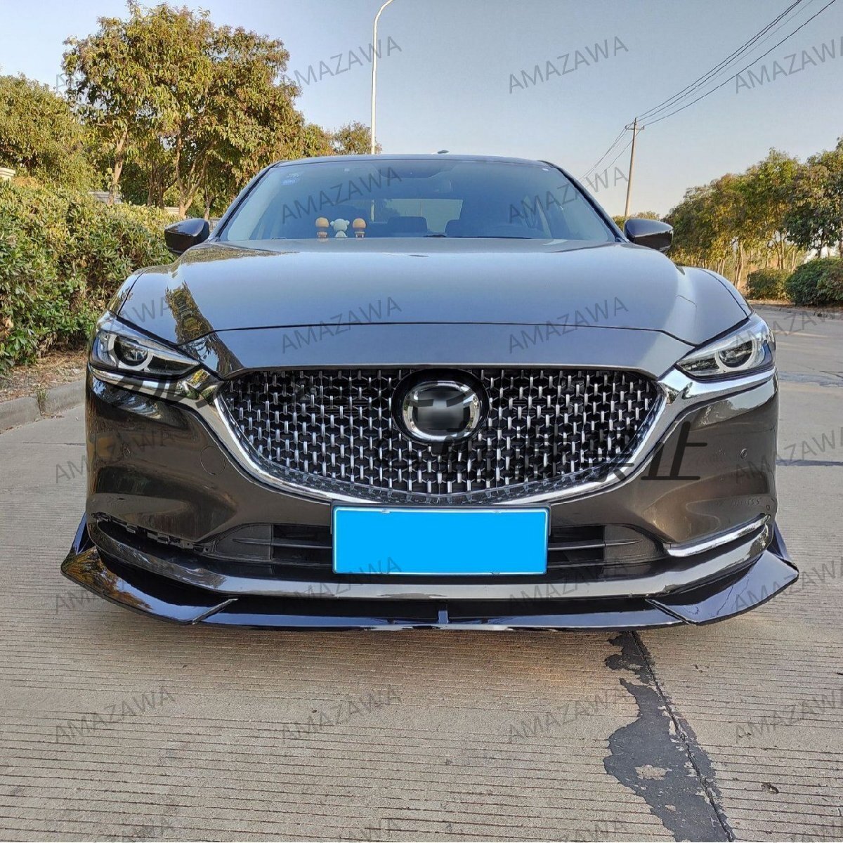 マツダ アテンザ MAZDA6 GJ系 20系 専用 フロントリップスポイラー 前期後期対応 PP素材 ドレスアップ 外装 エアロパーツ拍卖