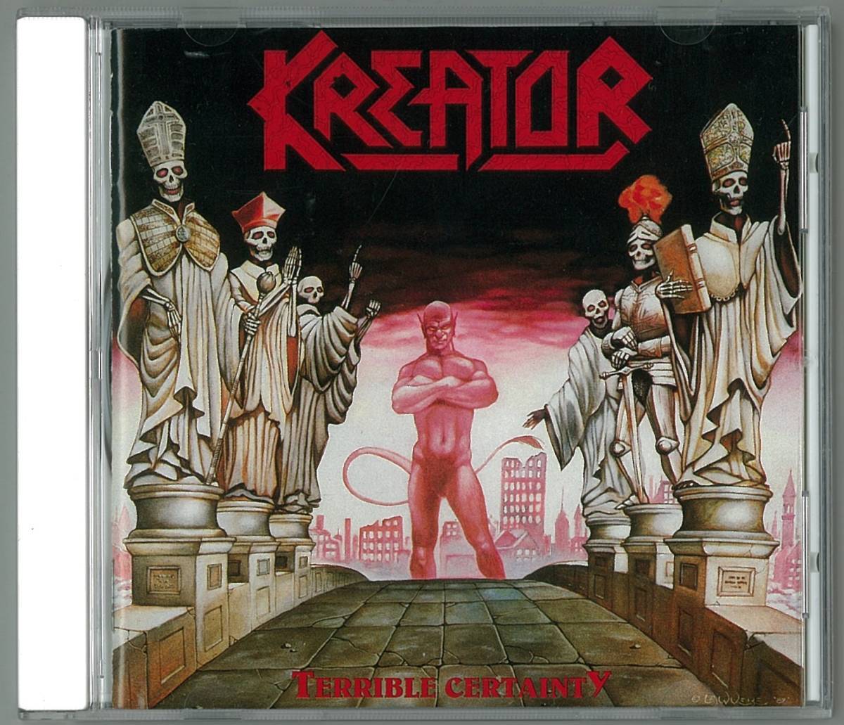KREATOR / TERRIBLE CERTAINTY + OUT OF THE DARK... 国内CD 検~ thrash sodom destruction venom metallica slayer拍卖