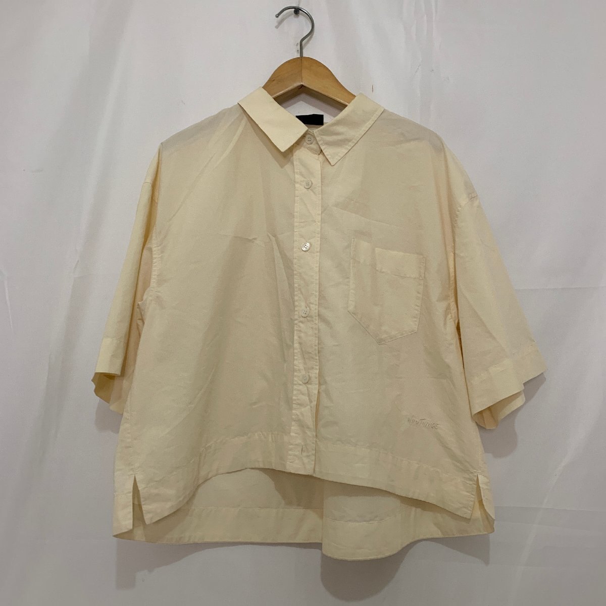 OSHMAN'S×WILD THINGS オッシュマンズ ワイルドシングス ウィメンズクールマックスS/Sシャツ/077-2110506 サイズ: FREE カラー: クリーム拍卖