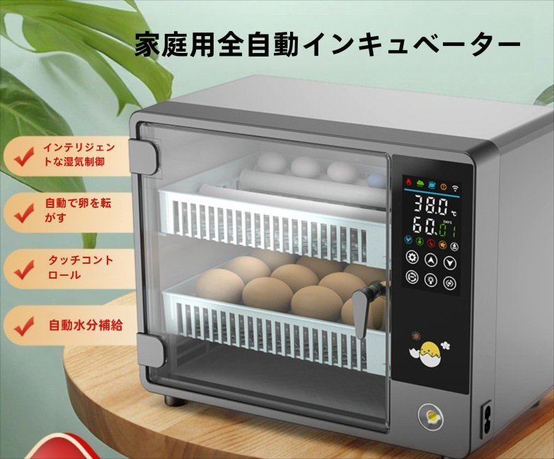 全自動孵化器小型家庭用卵孵化器スマートなルチン卵孵化器です拍卖
