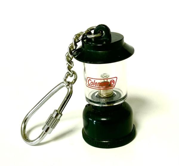 【非売品】珍しいCOLEMAN コールマン ミニチュアランタン キーホルダー付き + タフドーム拍卖