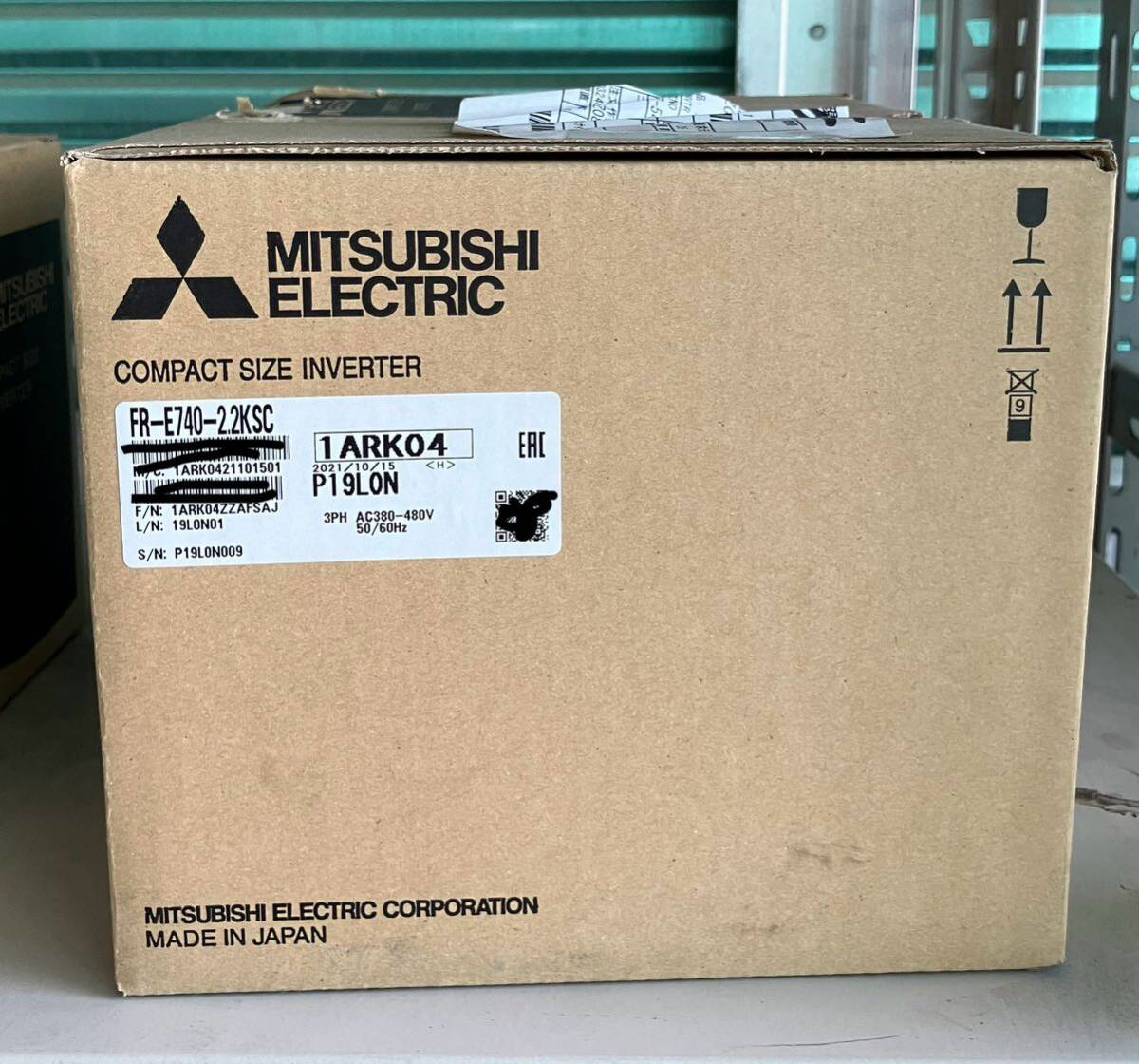 未使用品三菱電機 インバータ FR-E740-2.2KSC拍卖