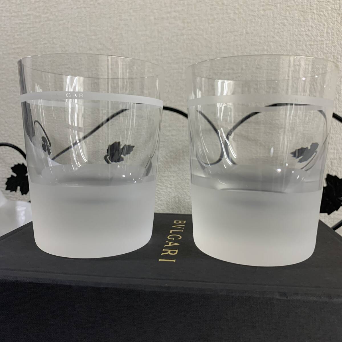 BVLGARI ブルガリ ペアグラスセット拍卖