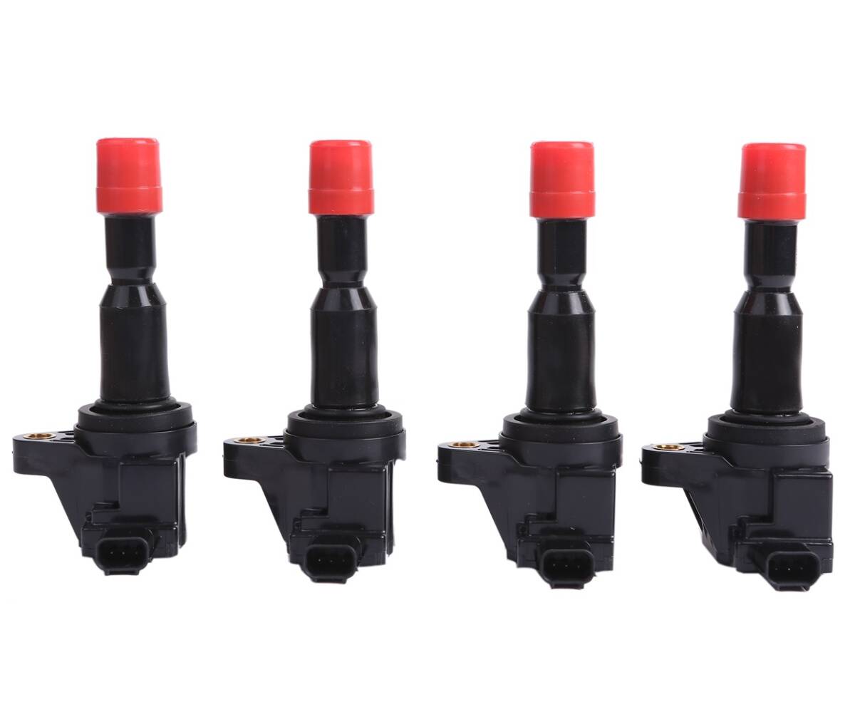 ホンダ 用 点火コイル ダイレクト イグニッションコイル 4本 セット 30520-RB0-003 フリード GB3 GB4 フィット GE6 GE7 GE8 GE9 GP4 等拍卖