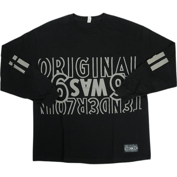 TENDERLOIN テンダーロイン LONG SLEEVE TEE 3A BLACK ロンT 黒 Size 【XL】 【中古品-良い】 20822853拍卖