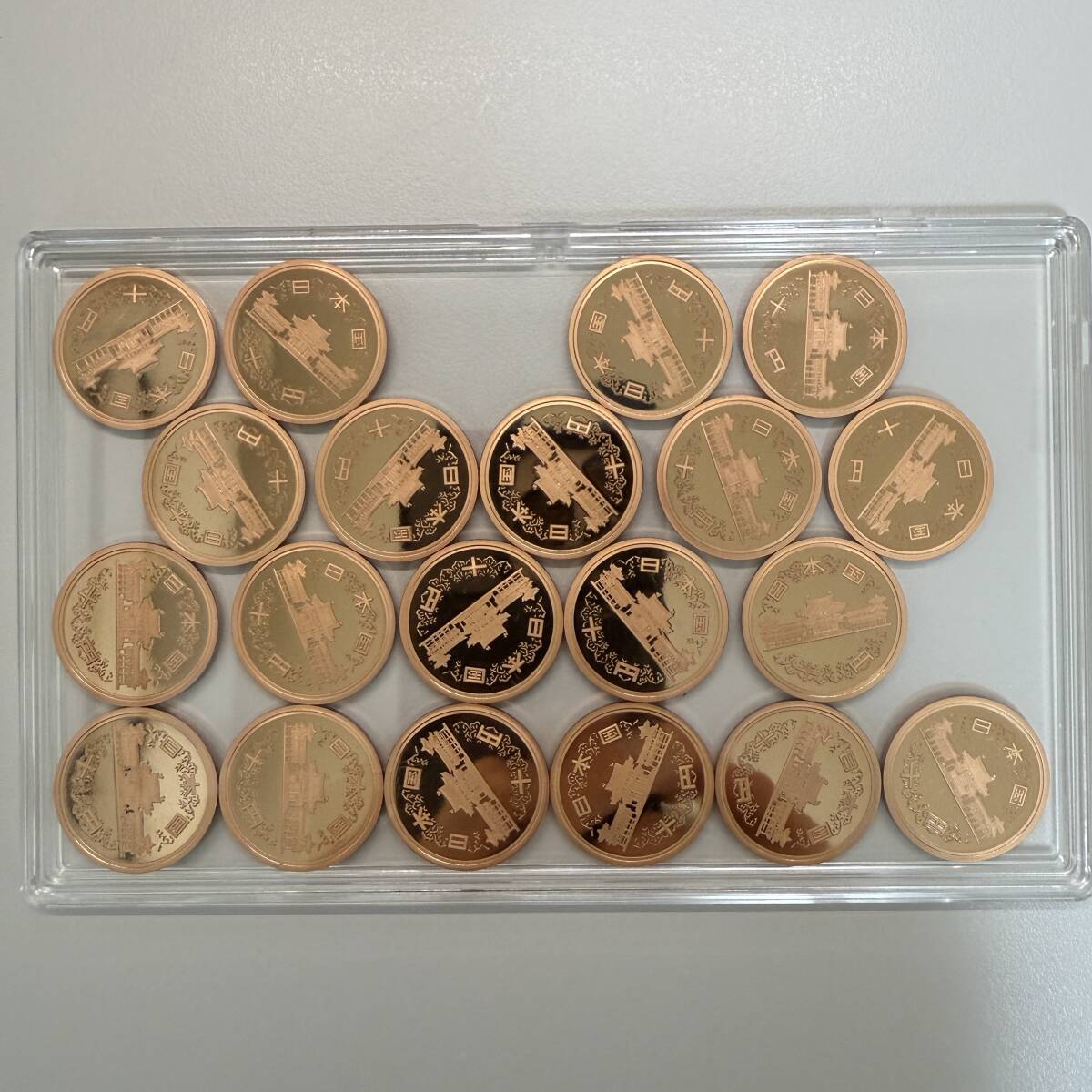 プルーフ硬貨 貨幣 10円 十円 特年 20枚拍卖