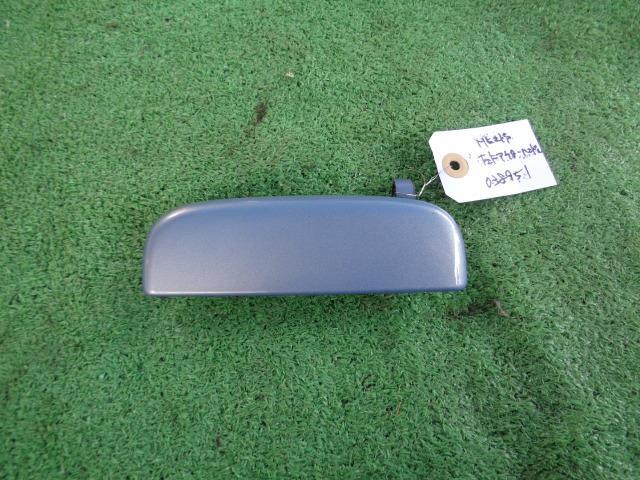 ラパン CBA-HE21S 左Fアウターハンドル ZE9 レークブルーメタリック拍卖