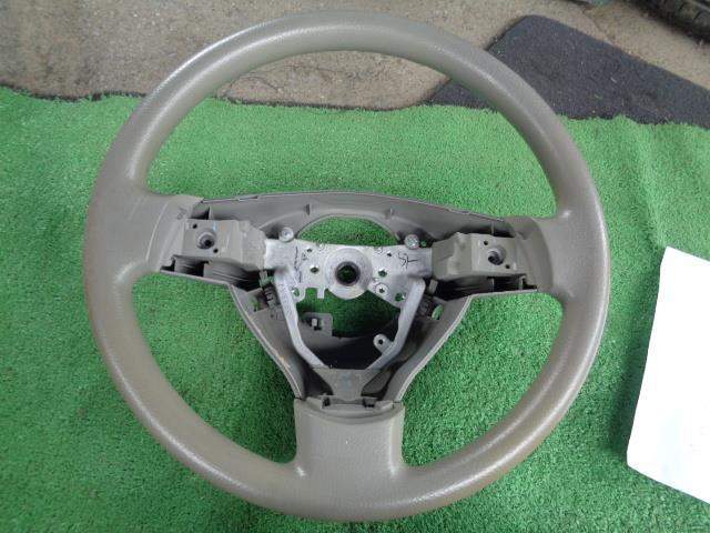 ムーヴコンテ DBA-L575S ステアリングホイール 純正 3本スポーク エアバック欠品 トリム FC10拍卖