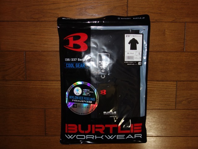 バートル 237 ブラック L★半袖ポロシャツ★BURTLE拍卖