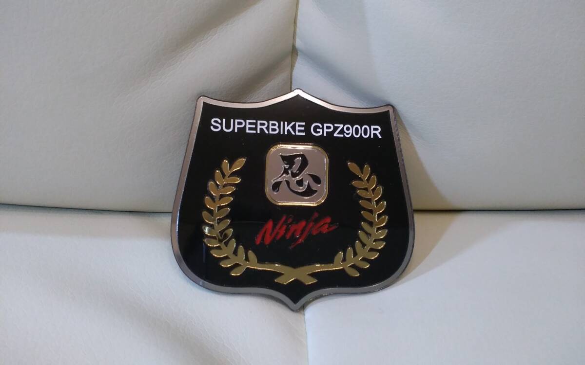 エディローソンチャンピオンステッカー風 GPZ900Rエンブレム kawasaki拍卖