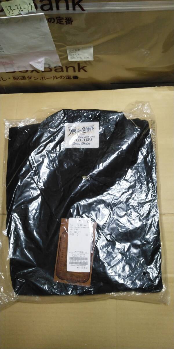 未使用自宅保管品 Willis&Geiger ウィリスアンドガイガーランチコート カラークロ サイズL拍卖