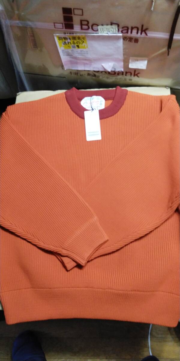 未使用自宅保管品LOGAN Crew Neck PO カラーオレンジ サイズL拍卖