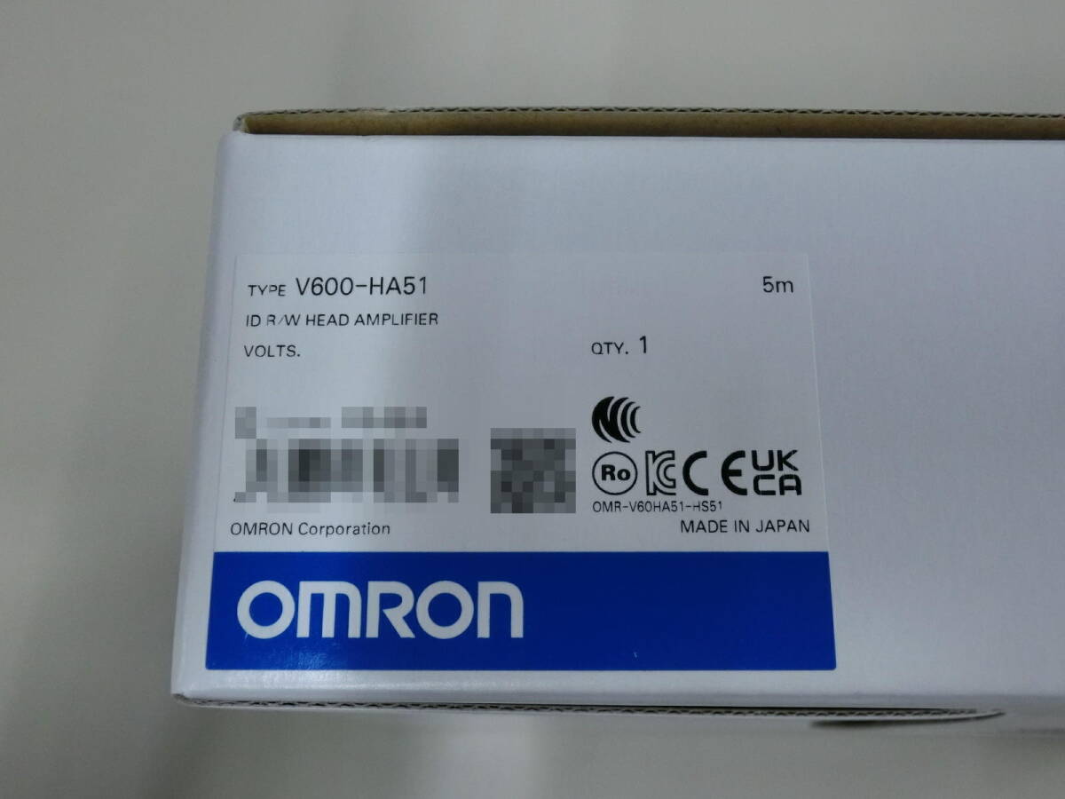 OMRON V600-HA51 5m RFIDシステム リードライトヘッド アンプ部 新品 在庫4個拍卖