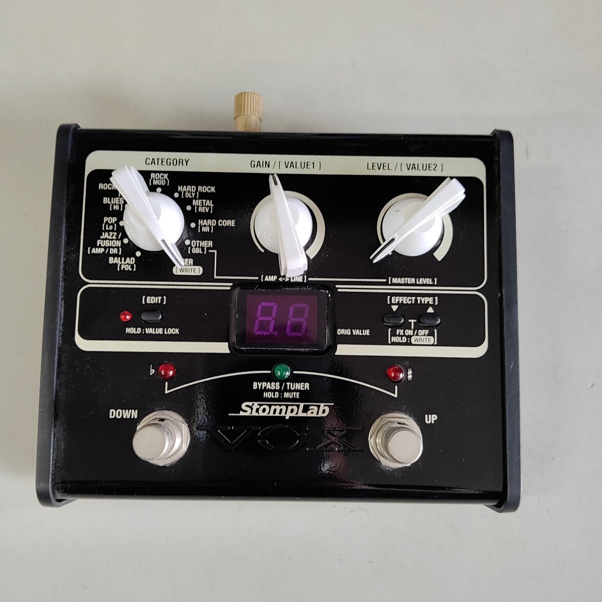 VOX StompLab IG ヴォックス マルチエフェクター ギター用マルチエフェクター 動作未確認拍卖