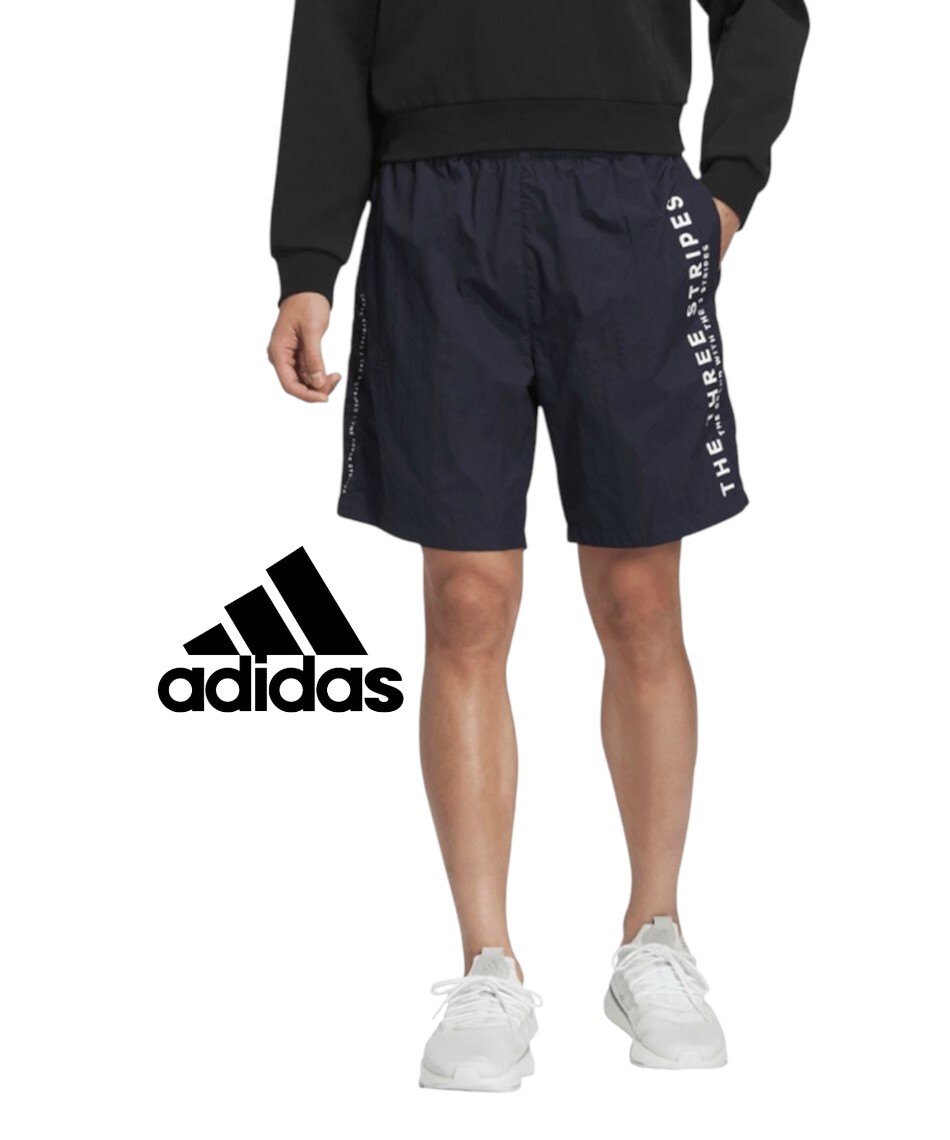 【新品特価!】アディダス(adidas)ハーフパンツ WORDING ショーツ IA9445 BXF27/サイズXL拍卖
