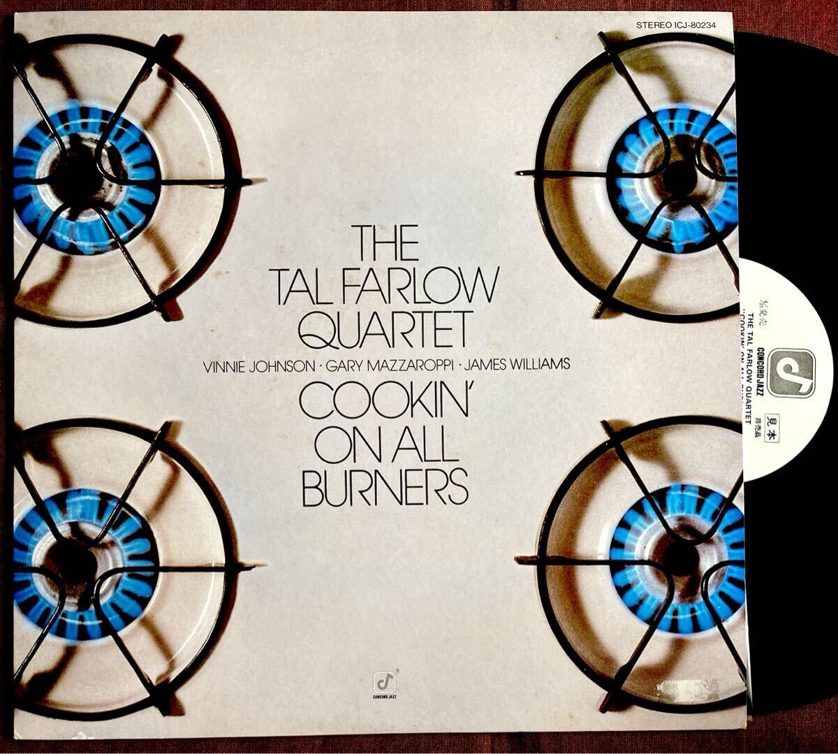 タル・ファーロウ/ジャズ・ギター名匠/ジェームス・ウィリアムス/ギター&ピアノ・トリオ/ゲイリー・マザロッピ/ヴィニー・ジョンソン/1982拍卖