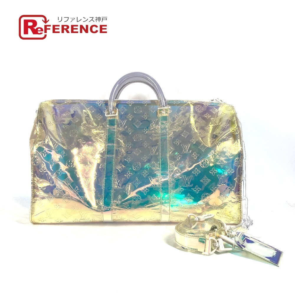 LOUIS VUITTON ルイヴィトン M53271 キーポル・バンドリエール50 カバン 旅行バッグ モノグラムプリズム ボストンバッグ【中古】拍卖