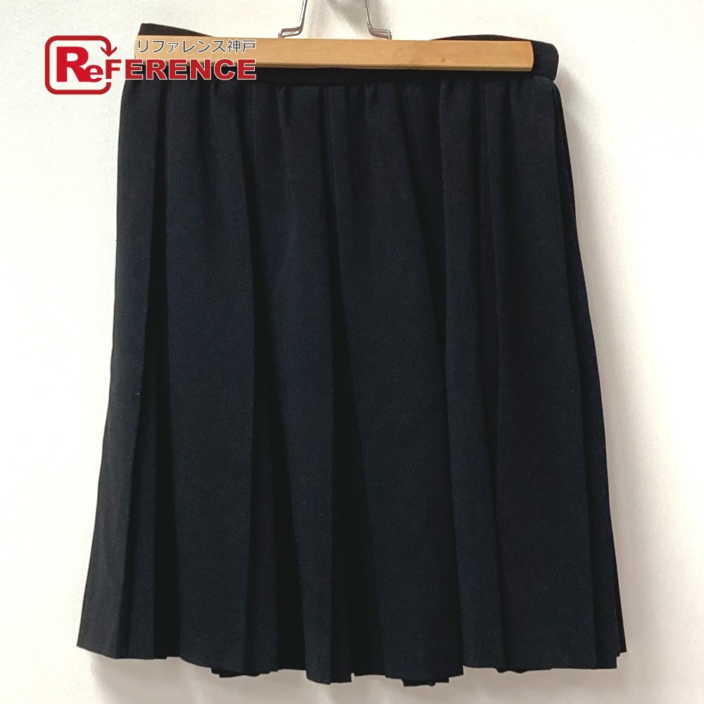 MIUMIU ミュウミュウ プリーツ ボトムス アパレル スカート ブラック レディース【中古】拍卖