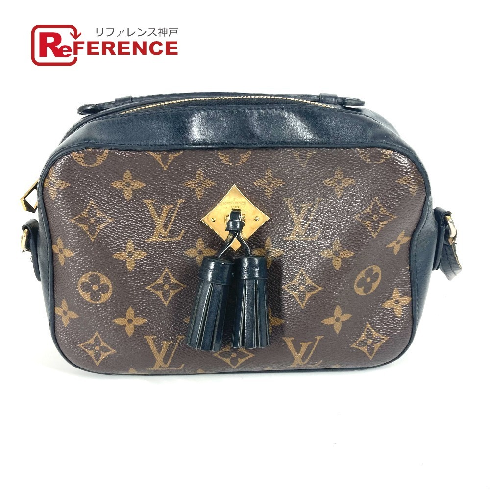 LOUIS VUITTON ルイヴィトン M43555 サントンジュ カバン 斜め掛け ポシェット タッセル フリンジ モノグラム ショルダーバッグ【中古】拍卖