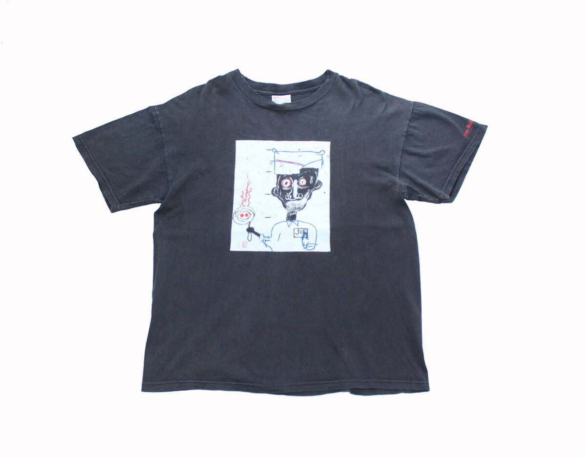 00's jean michel basquiat tee 袖プリ バスキア tシャツ拍卖