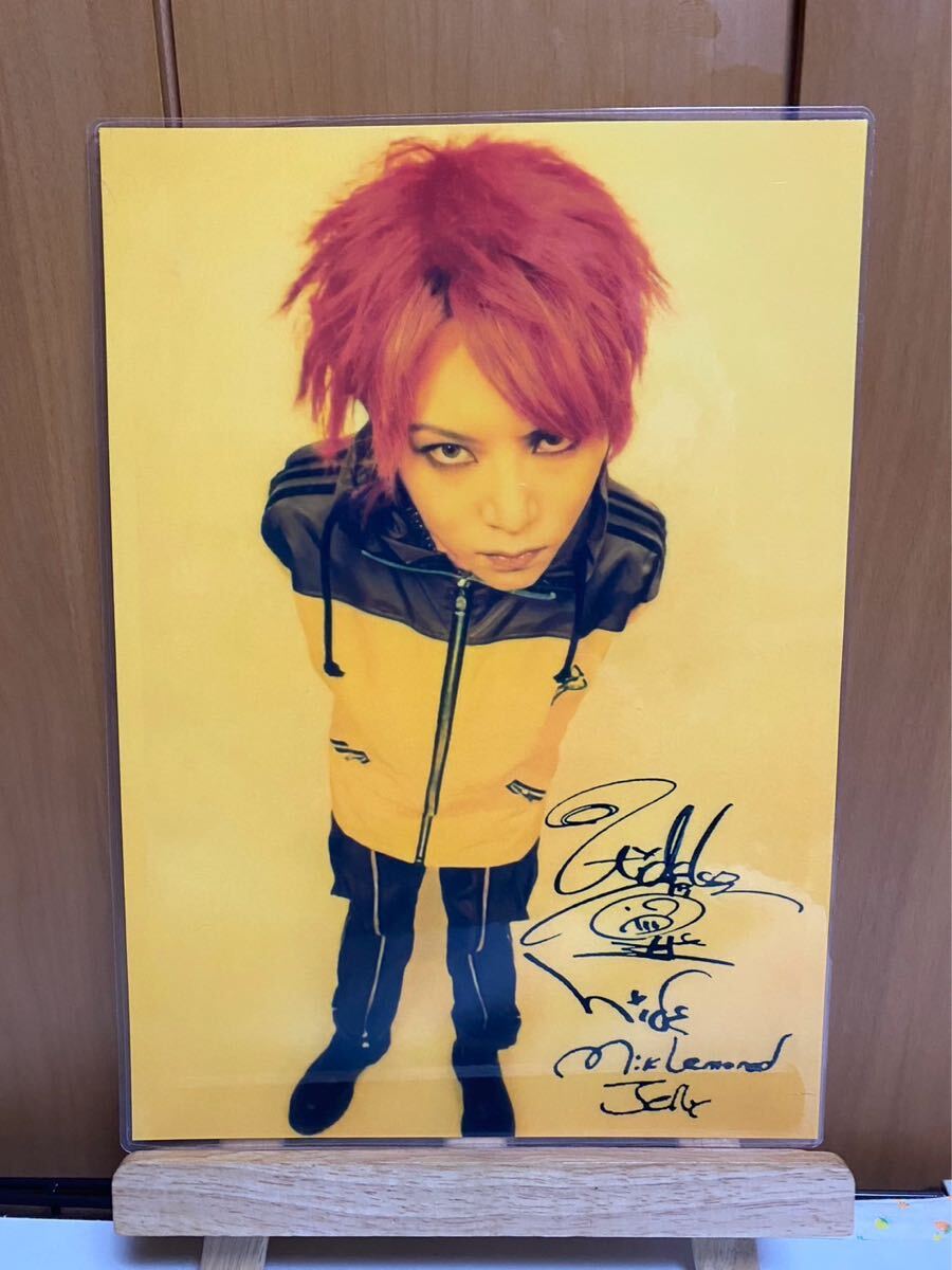 xjapan hide ラミネート ハンドメイド品 A4拍卖