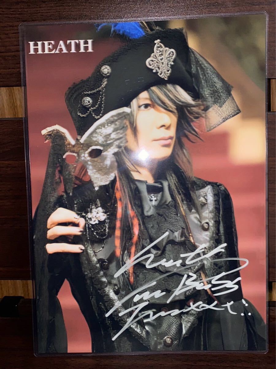 xjapan heath ラミネート ハンドメイド品 A4拍卖