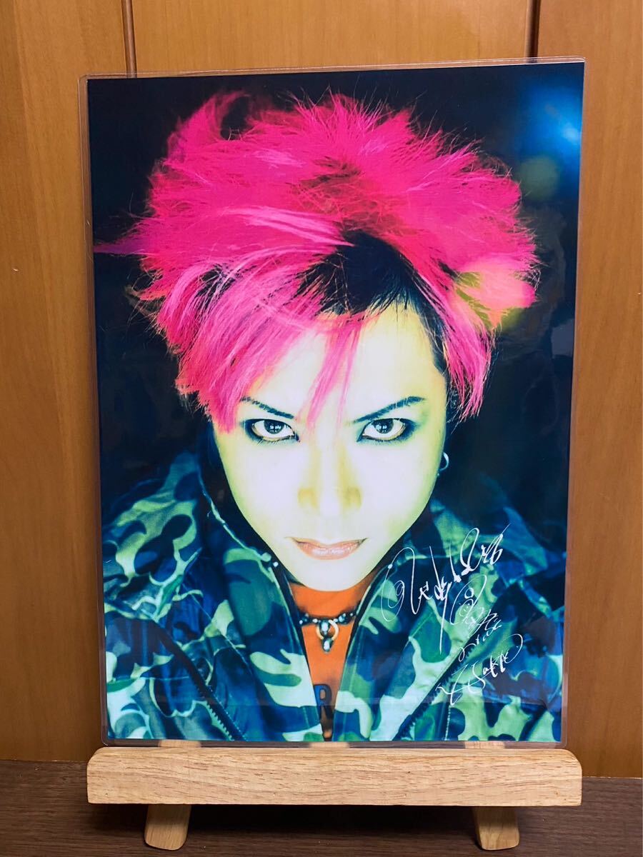 xjapan hide ラミネート ハンドメイド品 A4拍卖