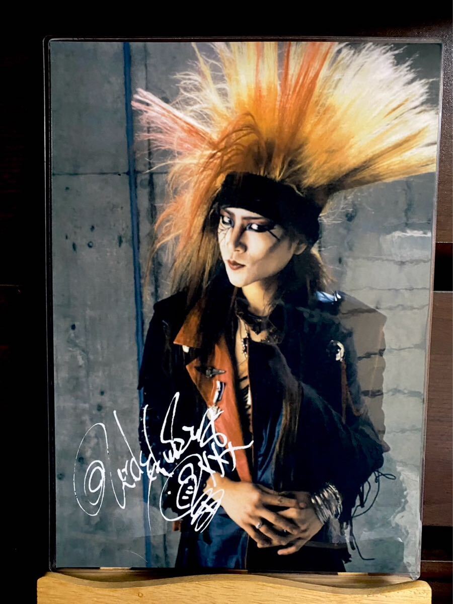 xjapan hide ラミネート ハンドメイド品 A4拍卖