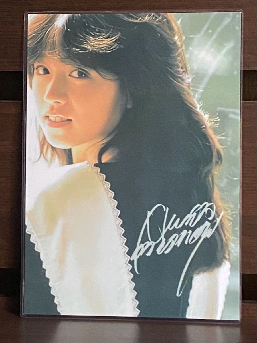 中森明菜 ラミネート ハンドメイド品 A4拍卖