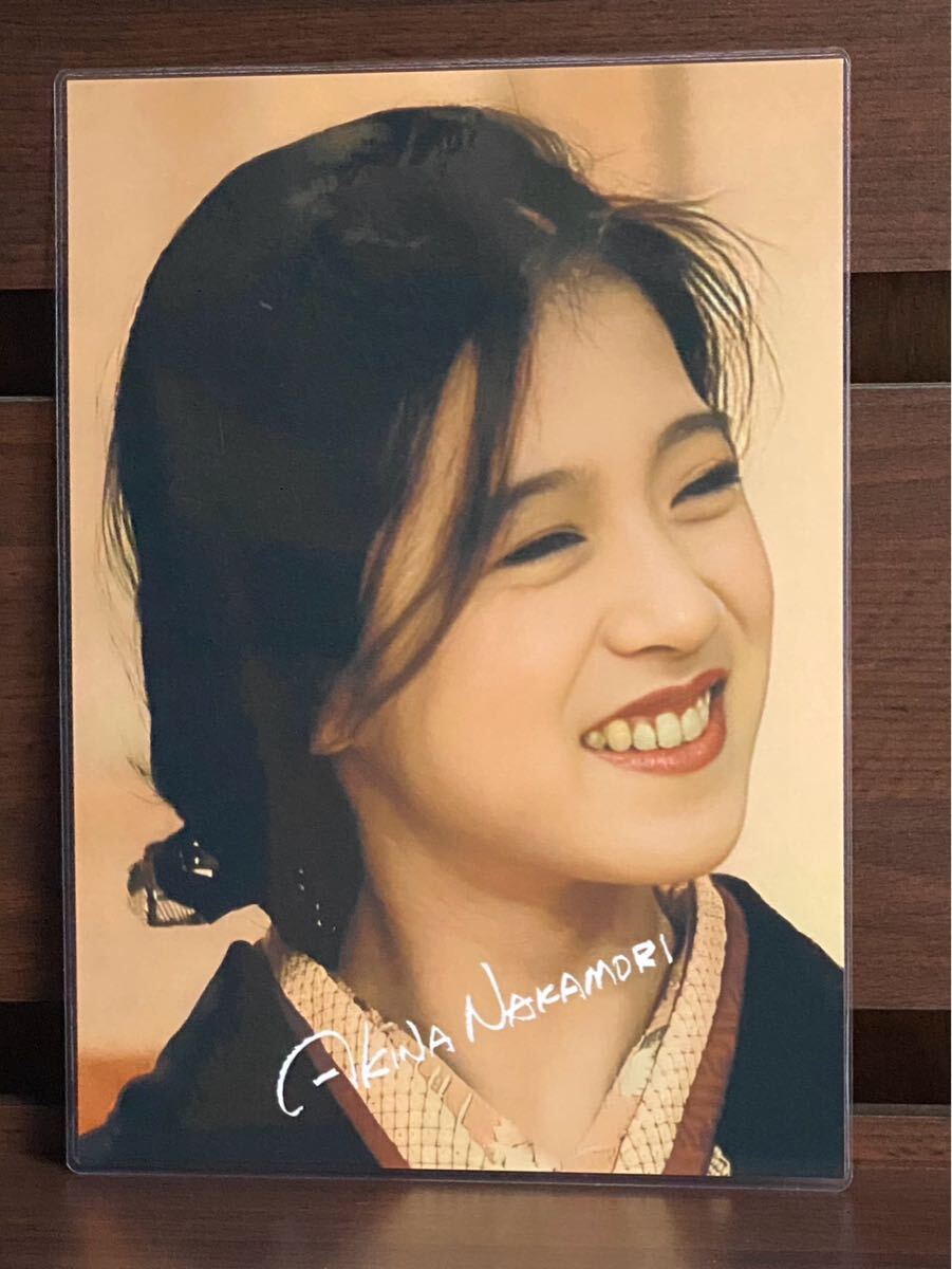 中森明菜 ラミネート ハンドメイド品 A4拍卖