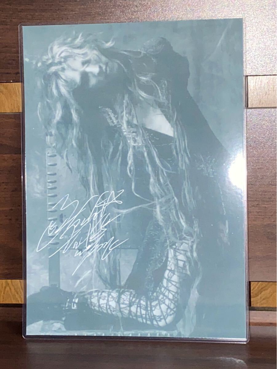 xjapan yoshiki ラミネート ハンドメイド品 A4拍卖